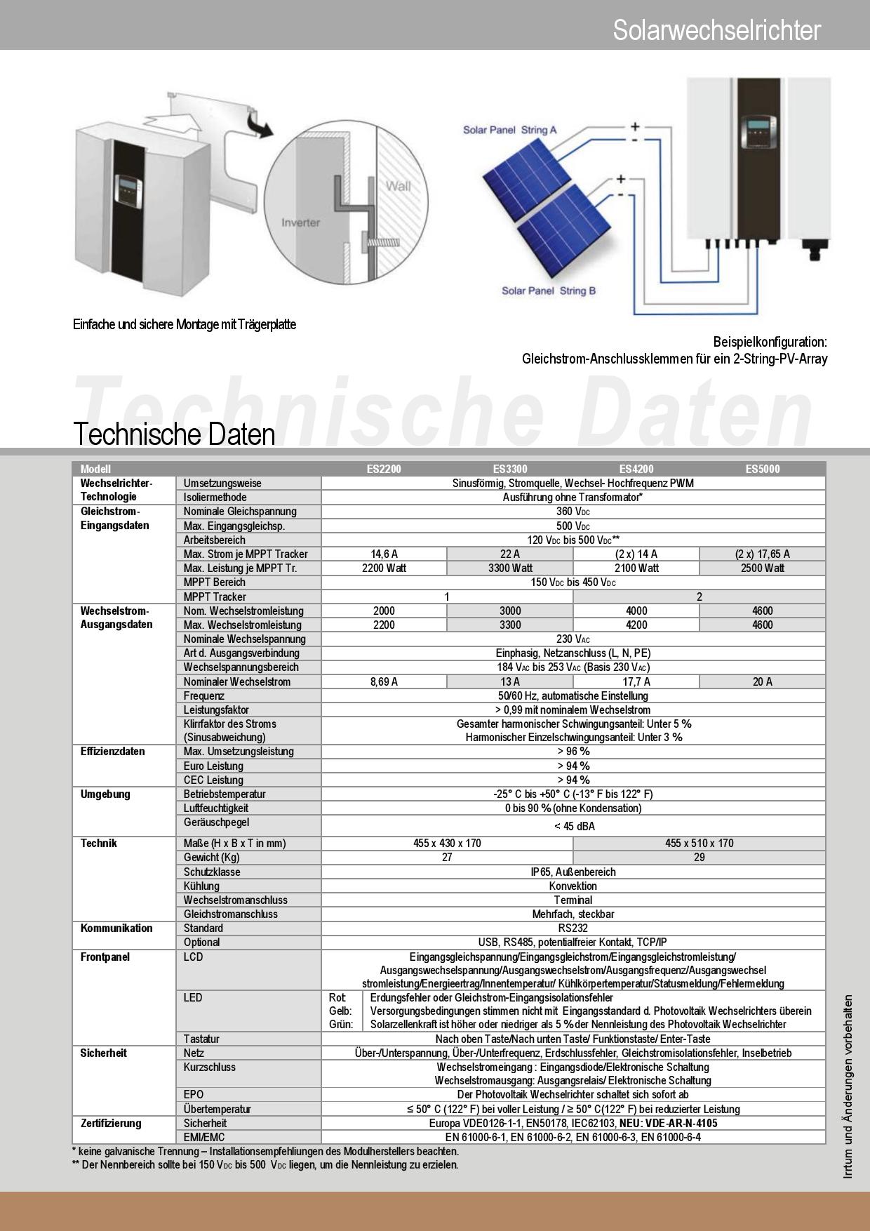 Datenblatt Effekta ES5000 de page 002
